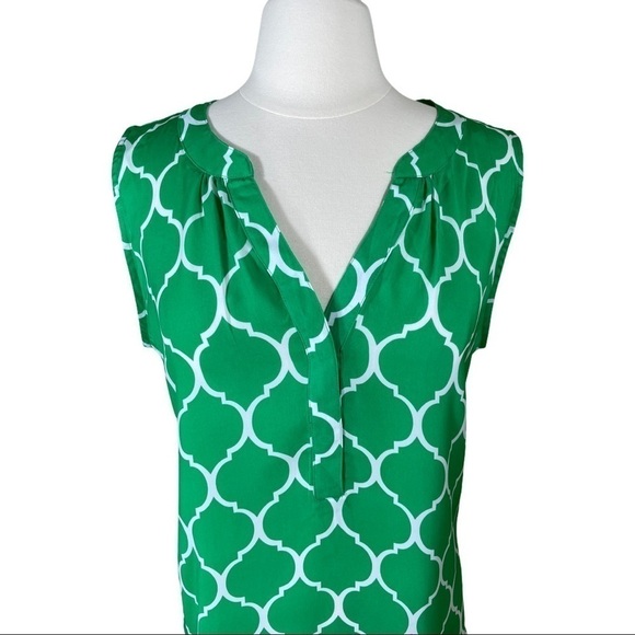 Hanna & Gracie Sleeveless Shell Blouse XL - Picture 2 of 5